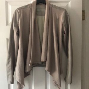 Faux leather jacket (size S)